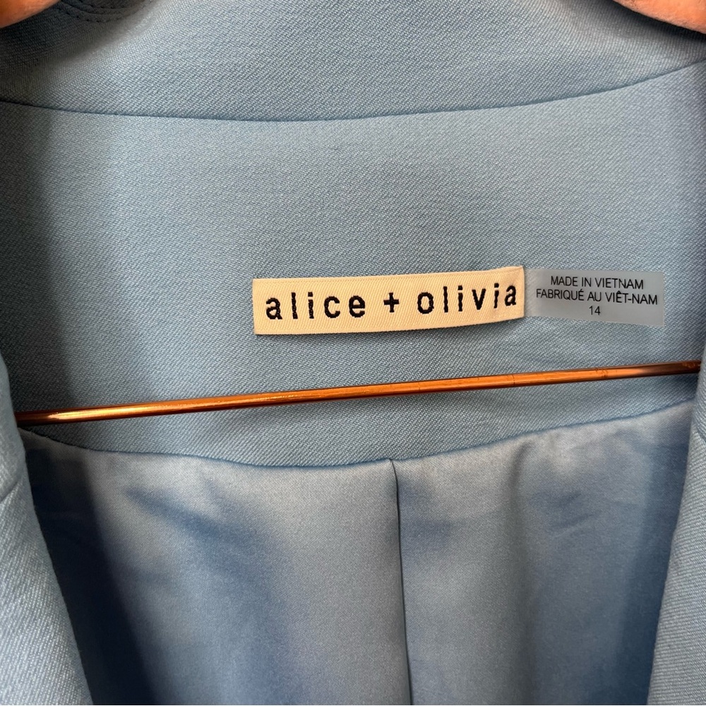 Alice + Olivia Light Blue Blazer & Shorts Set - Picture 9 of 13